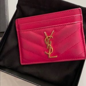 YSL card case
